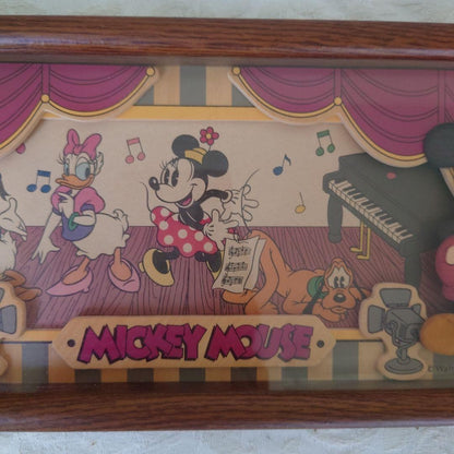 Disney Art Frame Mickey Mouse Vintage
