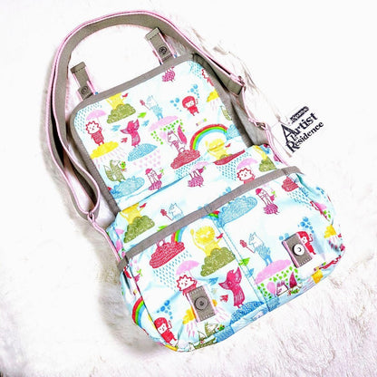 Lesportsac Artist In Residence SUKIE Shoulder Bag Nylon W9.84 H7,87 D 4.33 in