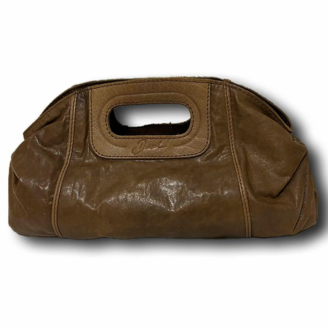 Diesel Women 00S Leather Hand Bag Y2K Gimmick 35x11x23.5cm Luxury Classic Sleek