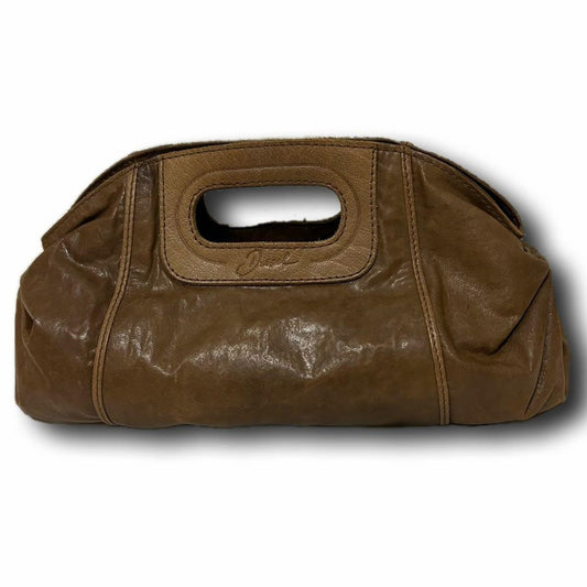 Diesel Women 00S Leather Hand Bag Y2K Gimmick 35x11x23.5cm Luxury Classic Sleek