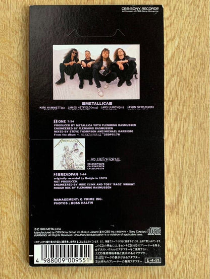 Metallica One Single CD Sample Version Promo B-side Breadfan collective Used