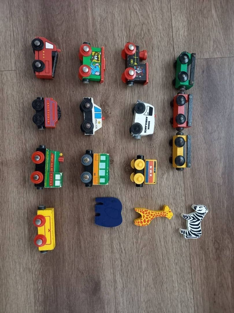 Brio Thomas Wooden Rescue Train Set Brio Compatible Mini Railway Toys