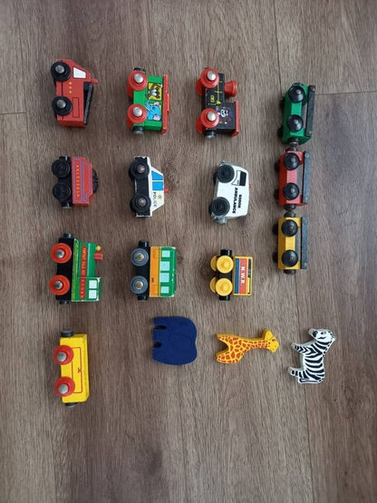 Brio Thomas Wooden Rescue Train Set Brio Compatible Mini Railway Toys