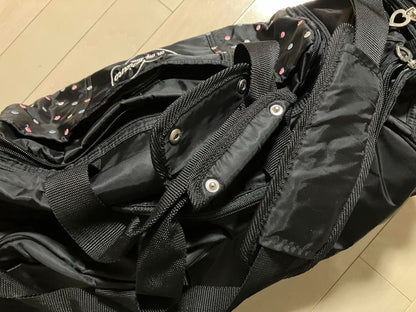 Mezzo Piano Boston Bag with Attached Backpack, Multi-Use, Used