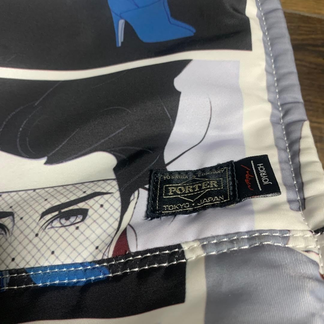 PORTER × JOYRICH Art Print Tote Bag Patrick Nagel Style Multicolor Japan Rare