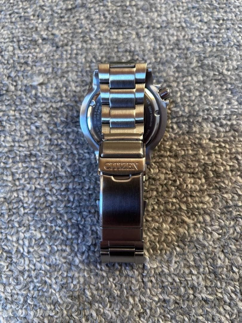 Citizen ProMaster BN0159-15X Red Dial Solar Timepiece Rare Wristwatch