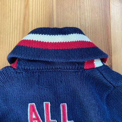Ralph Lauren Polo Shawl Collar Cardigan Babyweight 90 Vintage Rare Edition