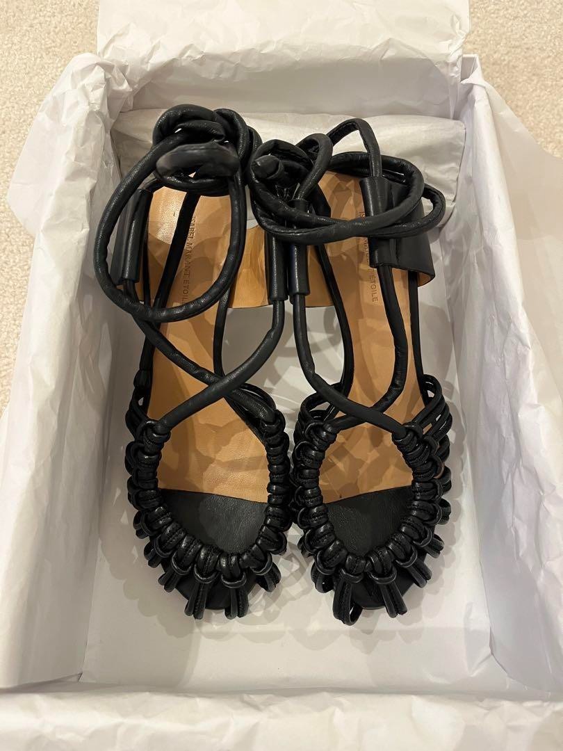 Isabel Marant Étoile lace-up sandals US6.5 Auth From Japan