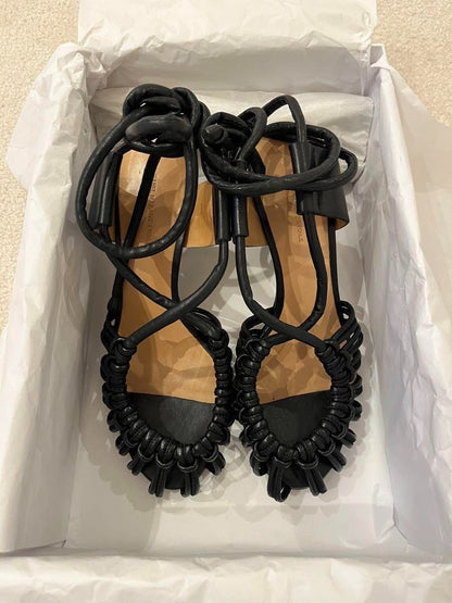 Isabel Marant Étoile lace-up sandals US6.5 Auth From Japan