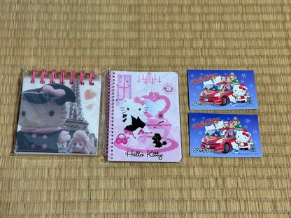 Hello Kitty Momoberry Memo Pad Set Block Memo Ring Notebook Unused