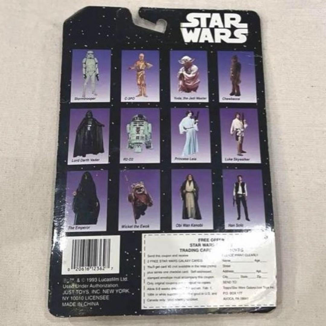 90s DEAD STOCK US Star Wars Darth Vader C-3PO R2-D2 Vintage Dead Stock