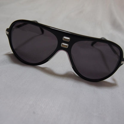 Balmain x H&M Sunglasses Black Silver ( Box tags case included ) Almost unused