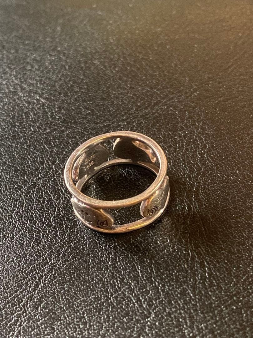 Snoopy Silver 925 Spinner Ring Size 9 Vintage Rare Character Band