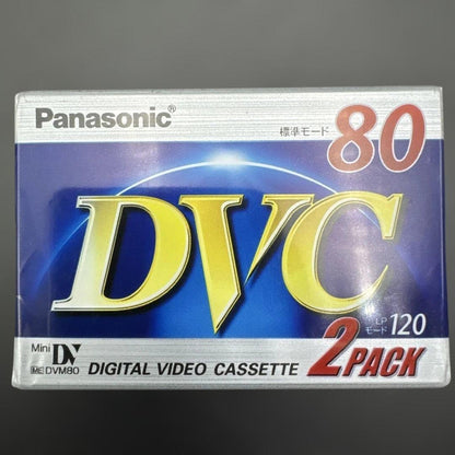 Unopened Panasonic DVC 2-Pack, 2 Sets AY-DVM80V2