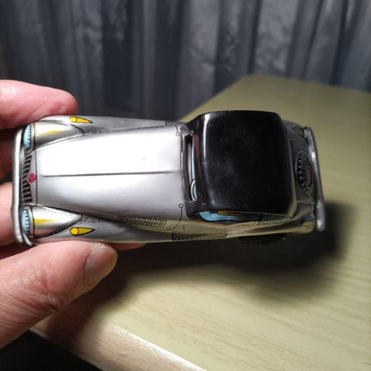 Tinplate classic car like Morgan, made in Japan, about 40 years ago, Showa