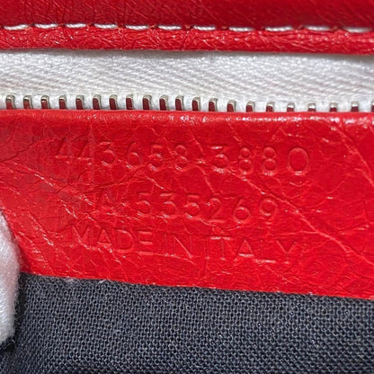 Balenciaga Clutch Bag Bazaar Leather pocket Multi-Color Unisex Fashion Goods
