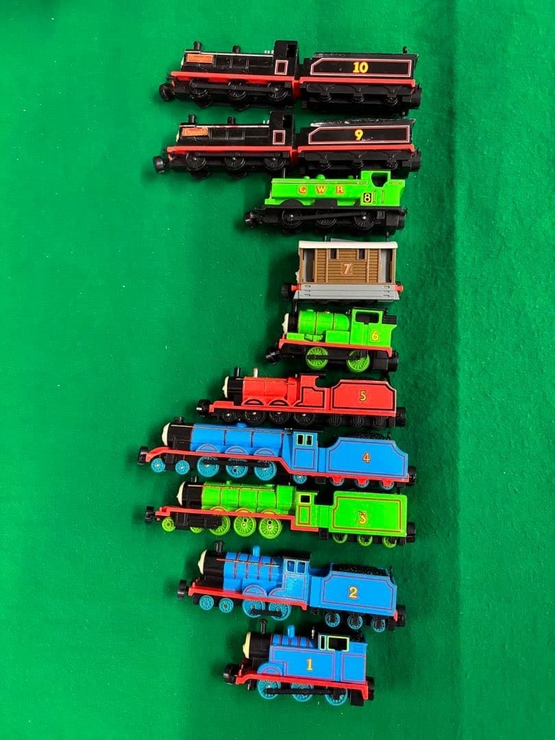 Bandai Thomas Engine Collection 10 Piece Set Vintage 1992 Rare Limited Edition