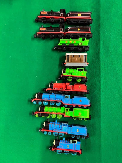 Bandai Thomas Engine Collection 10 Piece Set Vintage 1992 Rare Limited Edition