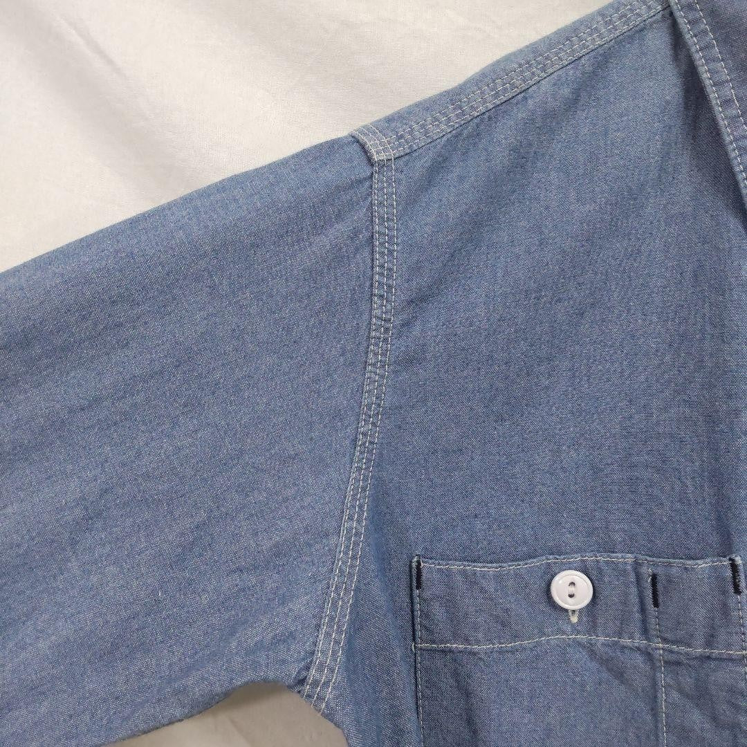 Engineered Garments Chambray Work Shirt 100% Cotton Vintage Made in USA