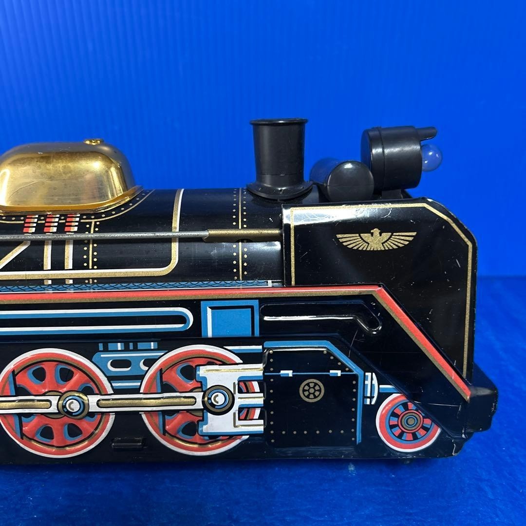 【Showa Retro】Masudaya Degoichiroko D5177 Steam Locomotive Tinplate Locomotive