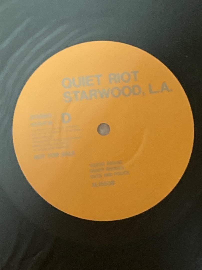 Quiet Riot 2LP Vinyl Record Rare Near Mint Music Album Classic Rock