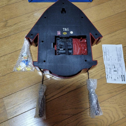 Mickey Mouse cuckoo pendulum wall clock rare