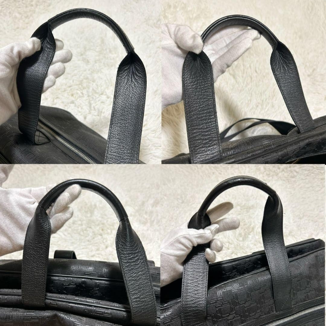 dunhill D Eight 2way Boston Bag Authentic