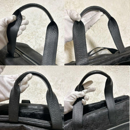 dunhill D Eight 2way Boston Bag Authentic