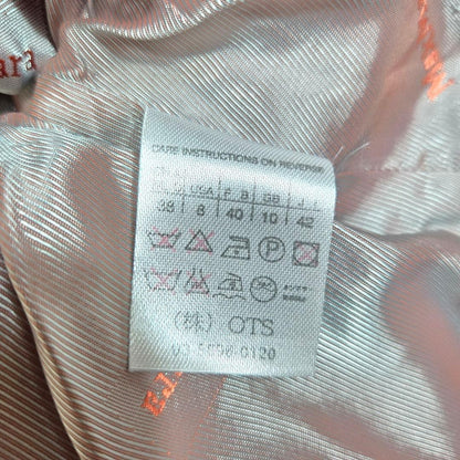 Max Mara Long Coat A-Line Wool/Angora Blend Size:42/US:8 Gray 141916K Authentic