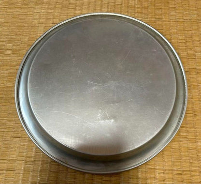 Showa Retro 50's Aluminum tray commemorating service at the Imperial Palace