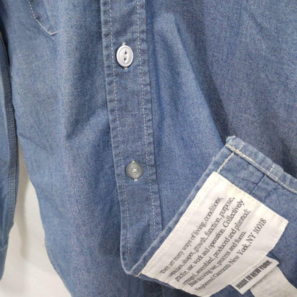 Engineered Garments Chambray Work Shirt 100% Cotton Vintage Made in USA
