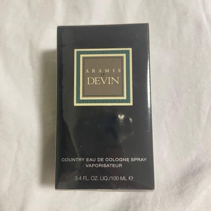 Authentic Aramis Devin 3.4 Oz 100ml Eau de Cologne Spray For Men New