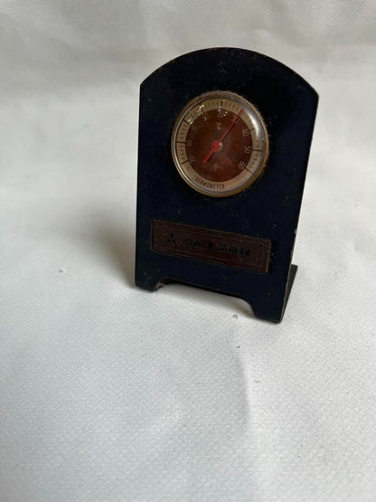 Antique] Showa Retro Mitsubishi Construction Machinery Thermometer