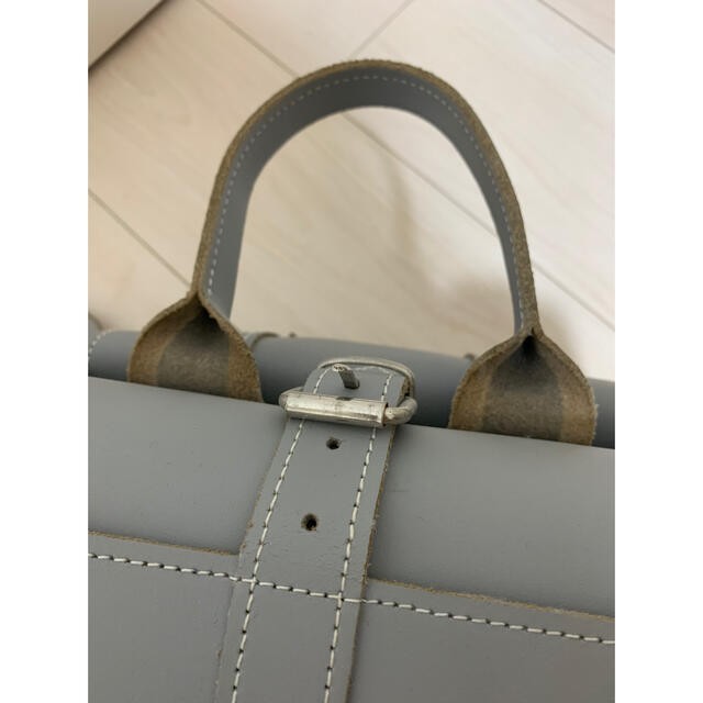 GRAFEA Gray Handbag Satchel Shoulder Bag USED Purse in Good Condition
