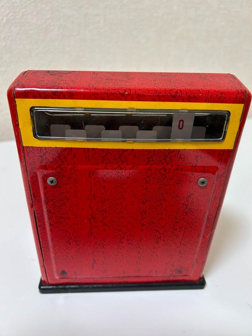 Tin Toy Cash Register Showa Retro