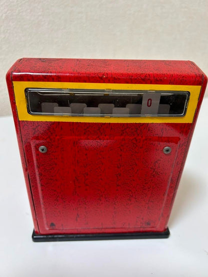 Tin Toy Cash Register Showa Retro