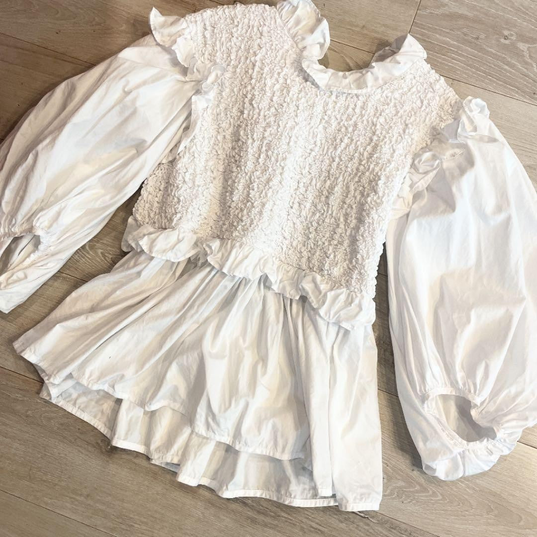 Excellent Condition Cecilie Bahnsen Frill Blouse