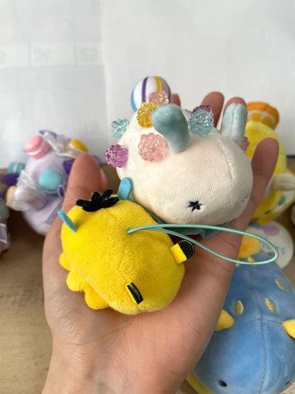 Palm-Sized Yumemiushi Sea Slug Plush Set