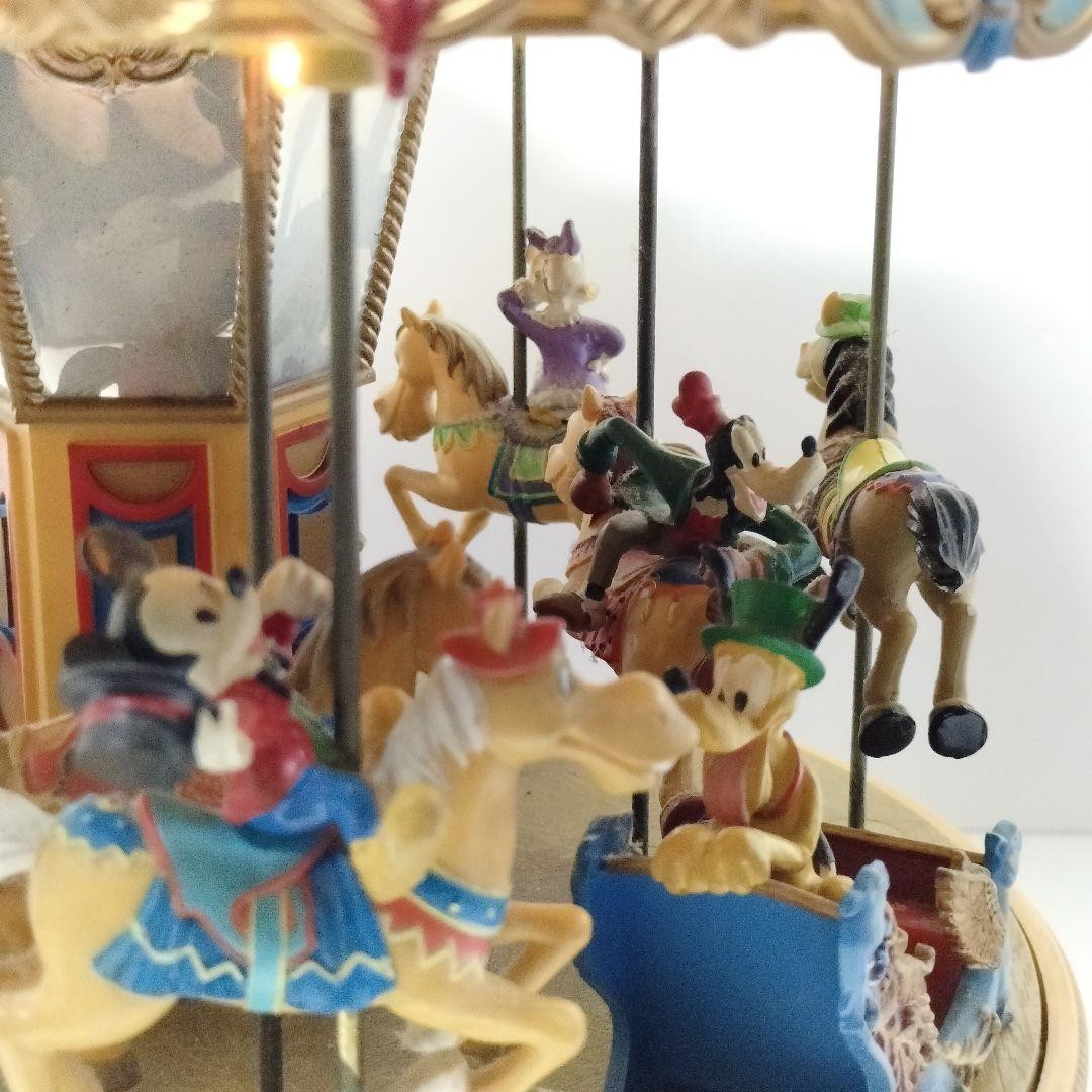A Mickey Holiday Carousel Disney Merry-Go-Round Vintage