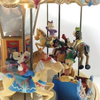 A Mickey Holiday Carousel Disney Merry-Go-Round Vintage