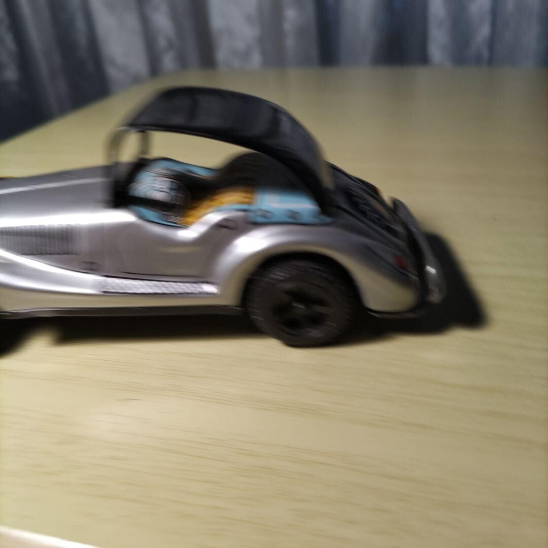 Tinplate classic car like Morgan, made in Japan, about 40 years ago, Showa