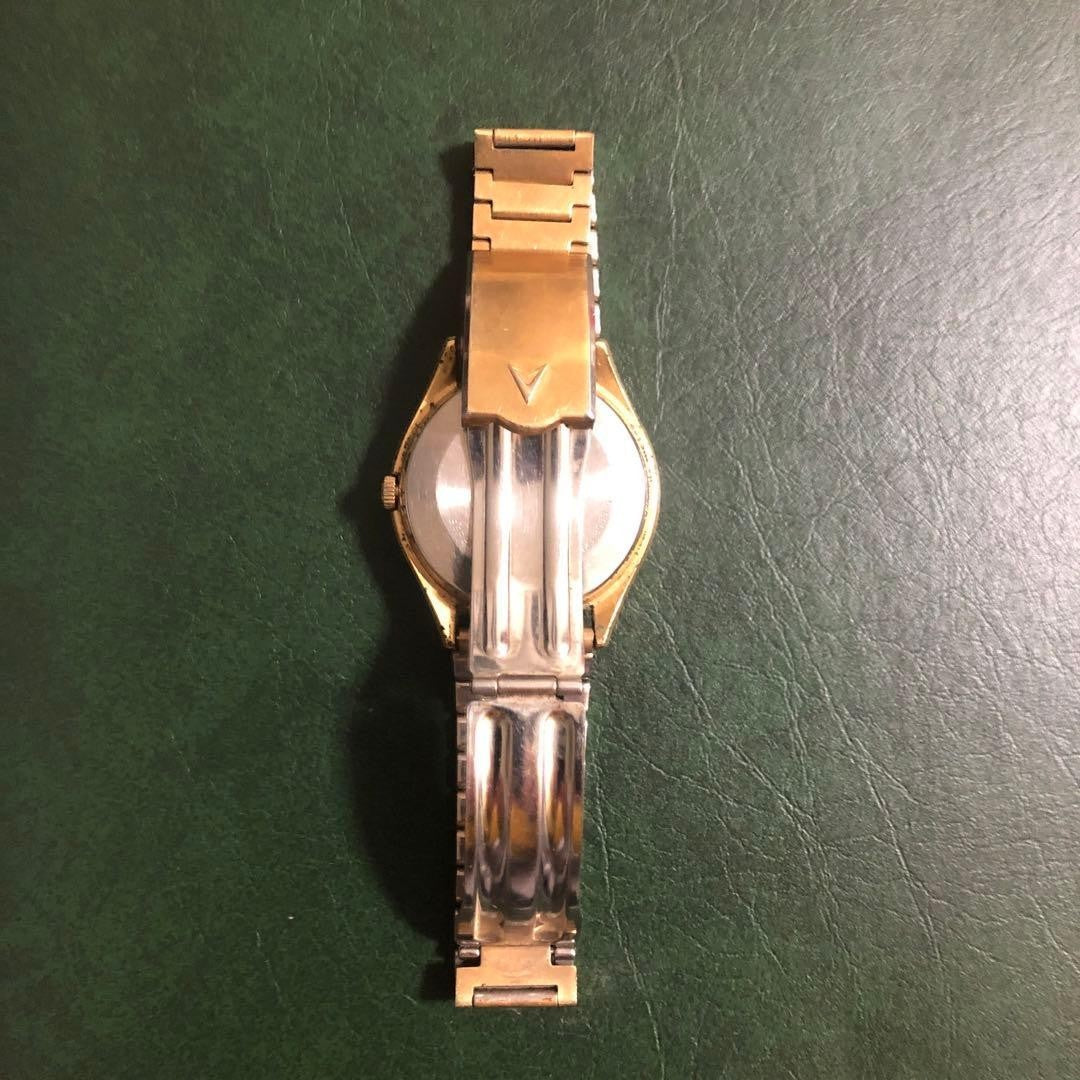 Showa Retro Seiko Quartz QZ A-0923-8000-G Men's