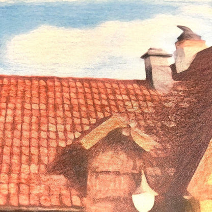 Ghibli Art: "Guchoki Bakery" from Kiki's Delivery Service, 33cm x 24cm