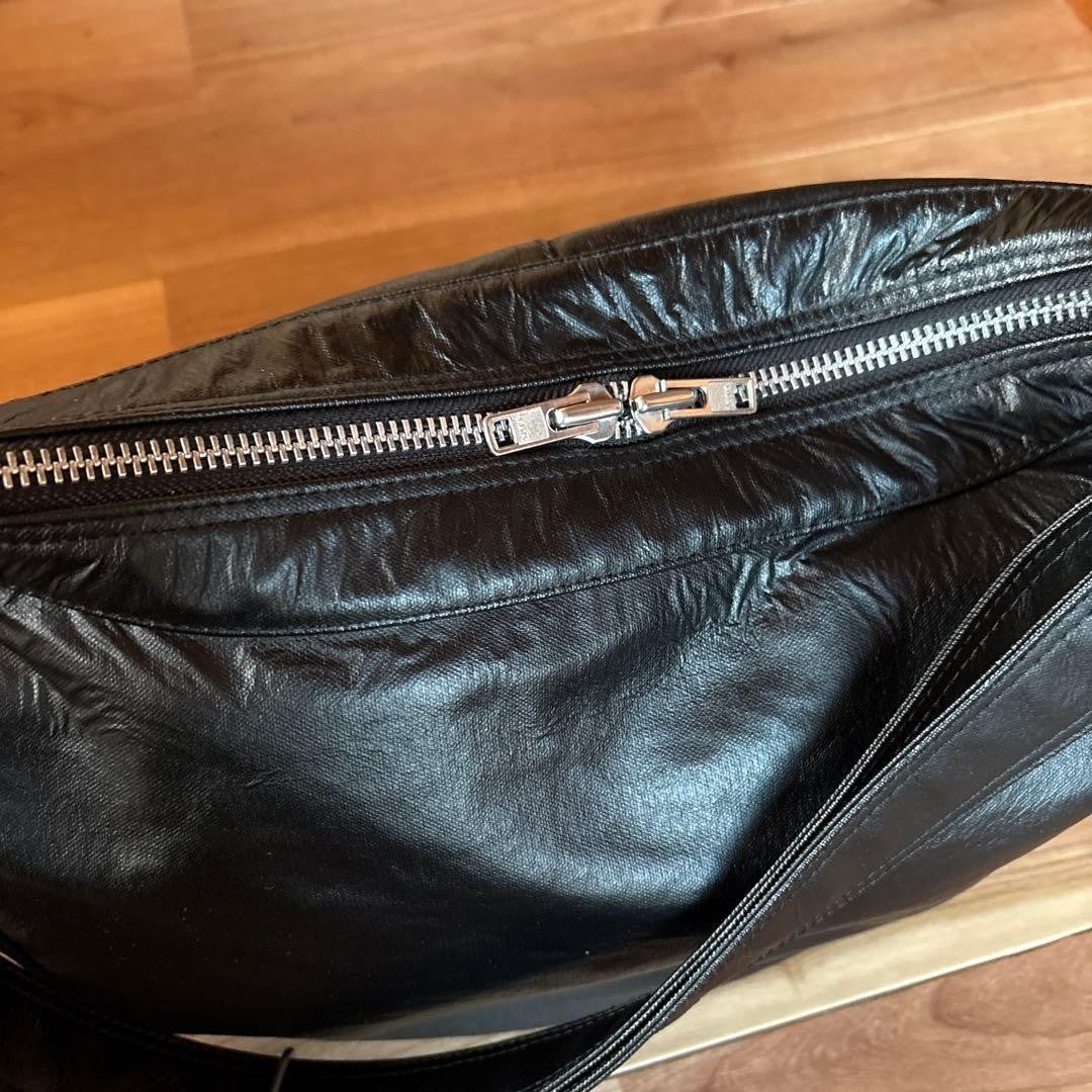 PORTER Freestyle Shoulder Bag Body Bag Black Crescent Moon Yoshida Kaban