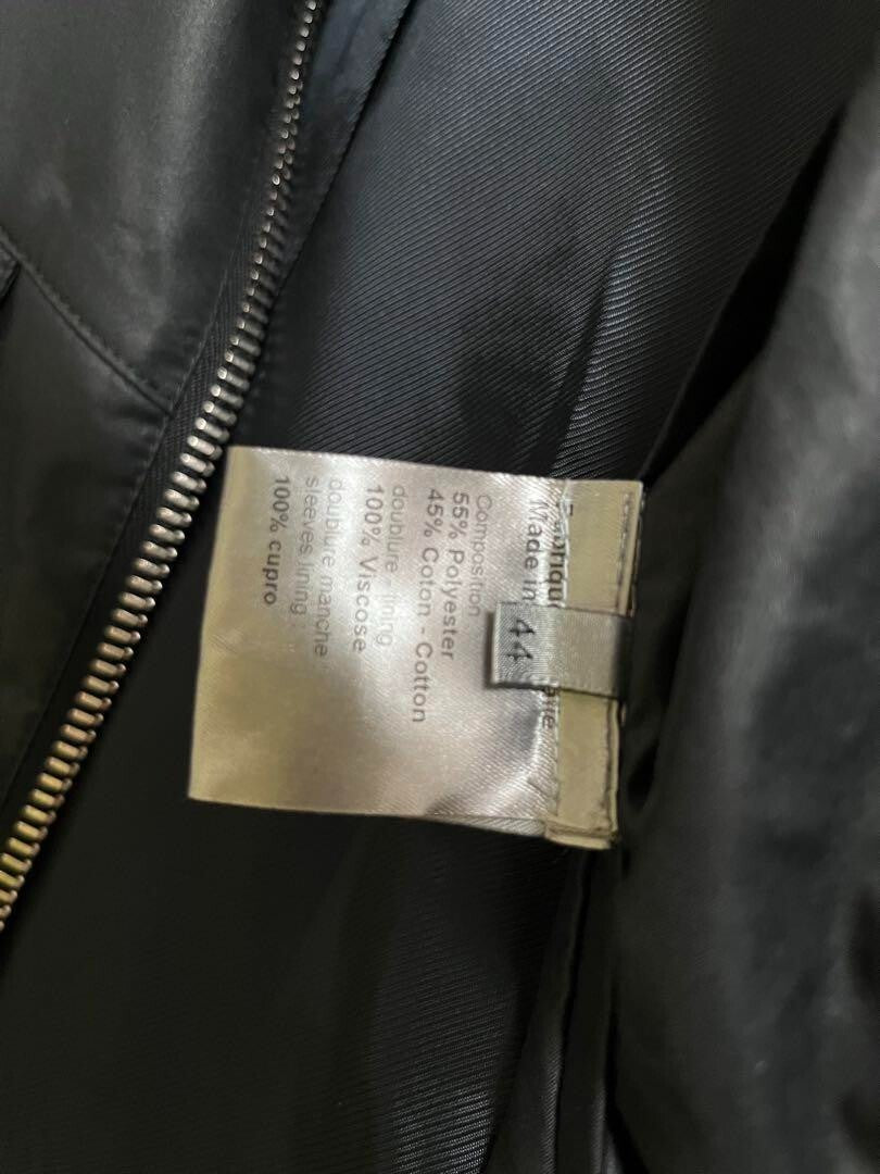 Dior Homme by Hedi Slimane 08SS Cropped bomber jacket blouson nylon men's size44