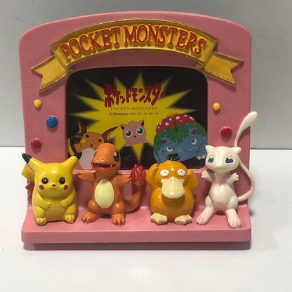 Pokemon PoliFrame Pink Photo Frame Vintage Showa Rare Collectible No Box