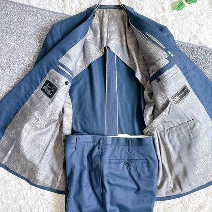 Balenciaga Y2K Navy Setup Suit Archive Double Y2K Authentic Used