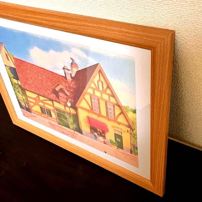 Ghibli Art: "Guchoki Bakery" from Kiki's Delivery Service, 33cm x 24cm