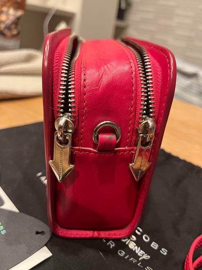 Marc Jacobs Disney Collaboration Bag Red Genuine Leather Limited Edition