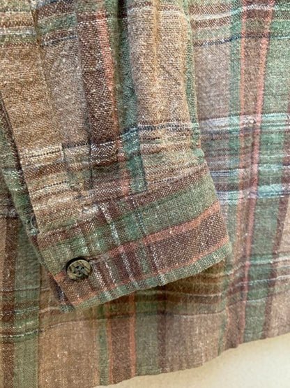 USED ISSEY MIYAKE PLANTATION VINTAGE SHIRT GOOD M-7A9A